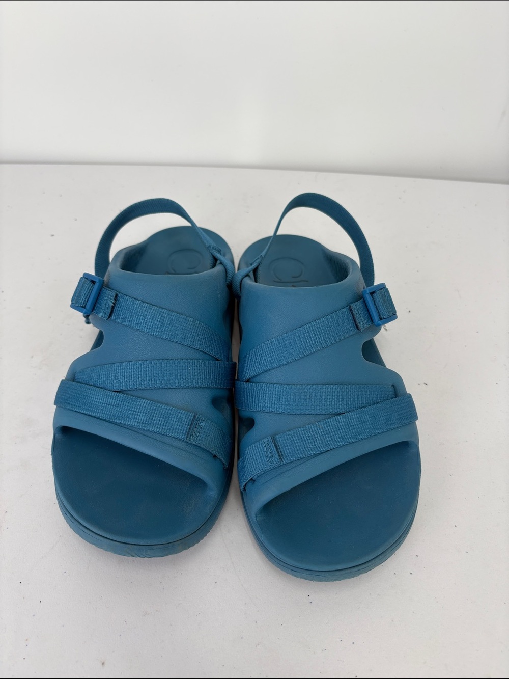 🦥 Chaco Kids Blue Adjustable Strappy Sandals